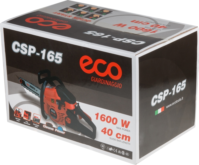 Бензопила ECO CSP-165 - Фото 6