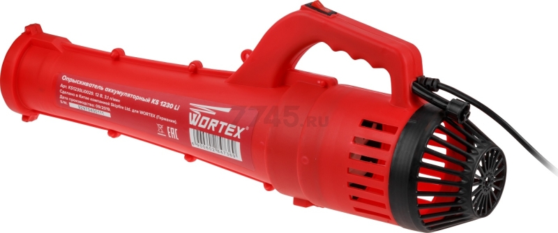 Опрыскиватель аккумуляторный WORTEX KS 1230 Li (KS1230Li0029) - Фото 3