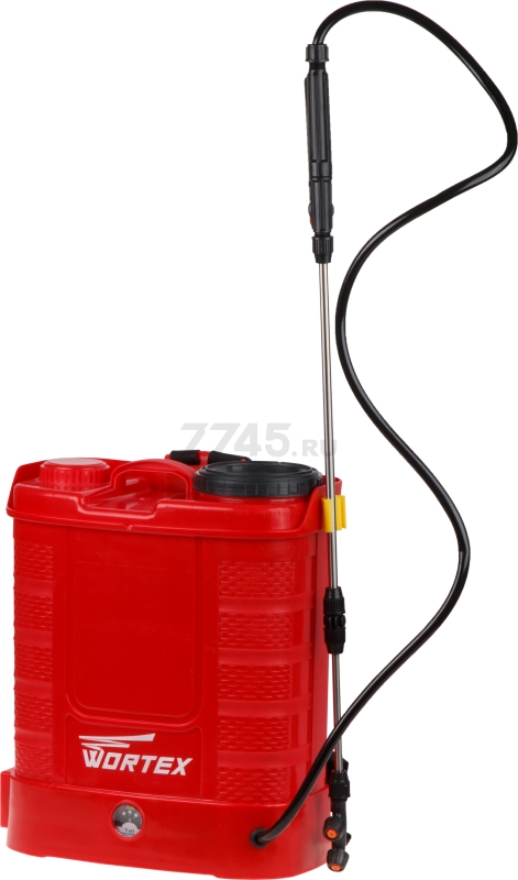 Опрыскиватель ранцевый аккумуляторный 12 л WORTEX KS 1240 Li SET (KS1240Li0029) - Фото 2