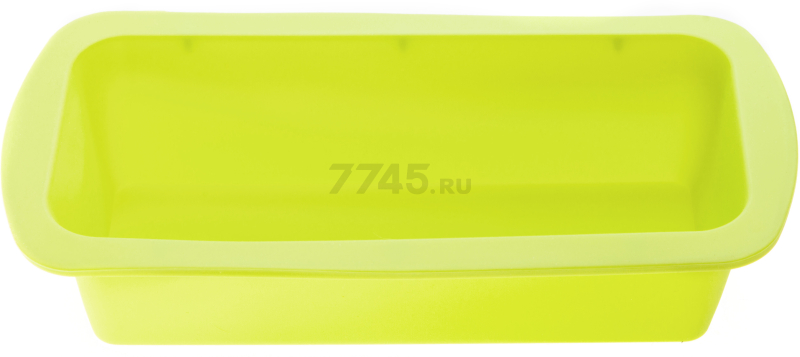 Форма для выпечки силиконовая прямоугольная 27х13,5х6 см PERFECTO LINEA зеленая (20-000213)