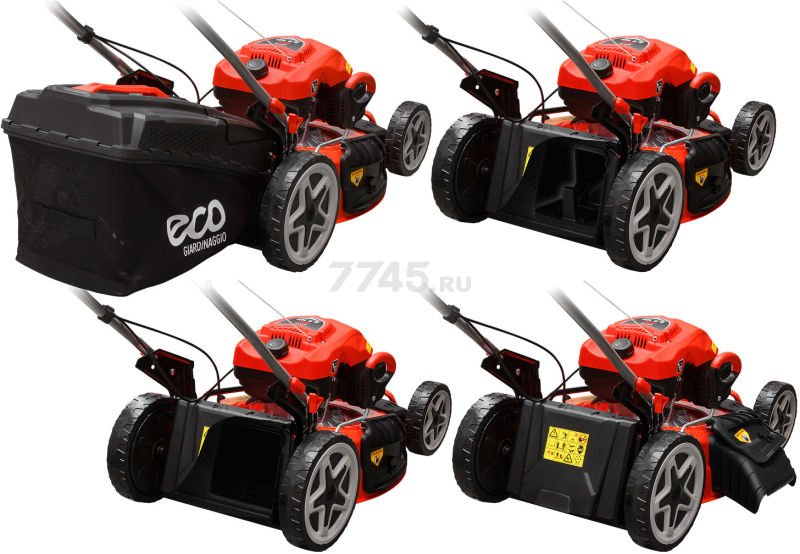 Газонокосилка бензиновая самоходная ECO LG-734 - Фото 12