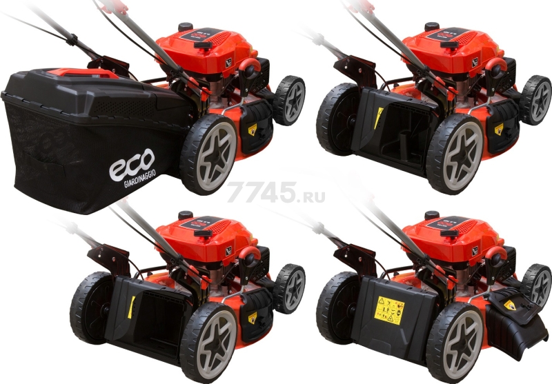 Газонокосилка бензиновая самоходная ECO LG-735 - Фото 12