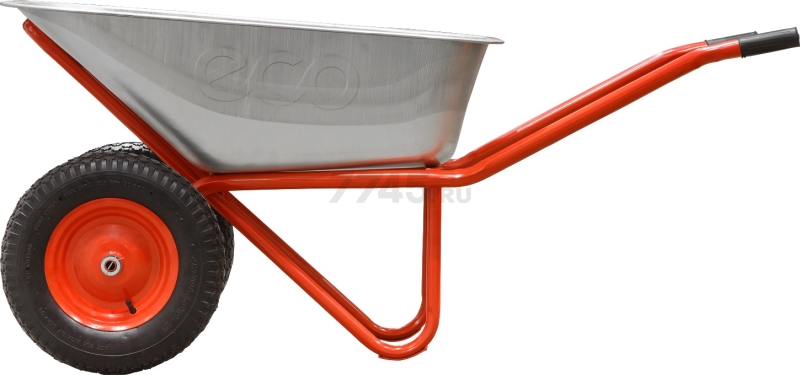 Тачка строительная двухколесная ECO WB351-2 - Фото 6