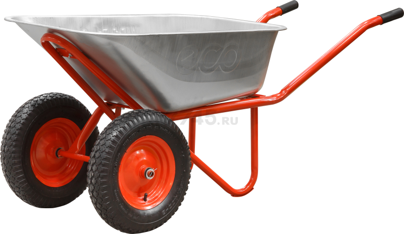 Тачка строительная двухколесная ECO WB351-2 - Фото 5