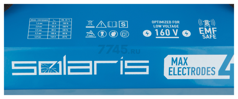 Инвертор сварочный SOLARIS MMA-200D - Фото 9