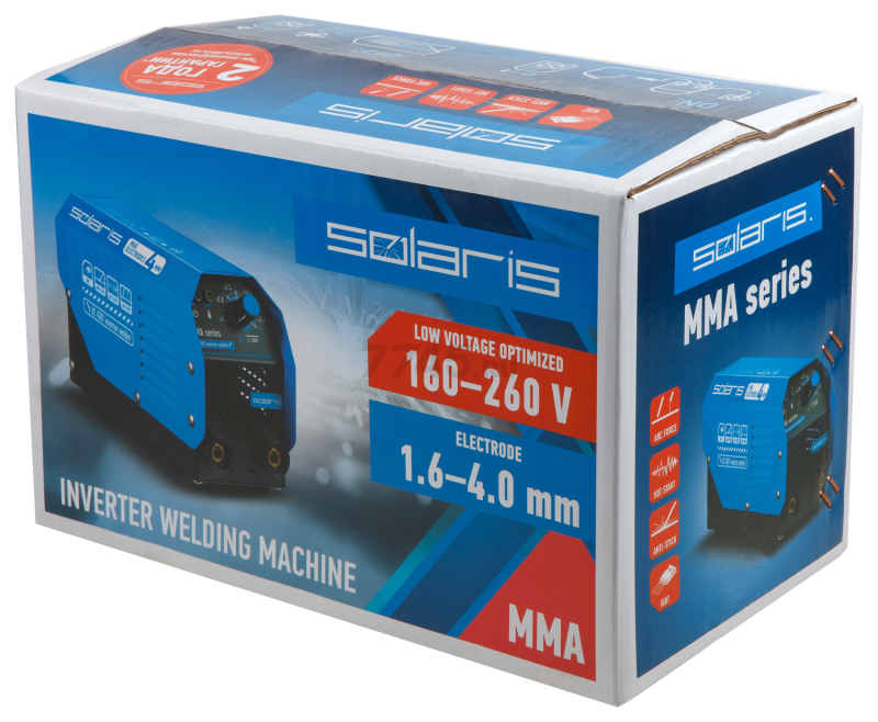 Инвертор сварочный SOLARIS MMA-200D - Фото 10