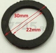 Кольцо уплотнительное патрубка 1" для мотопомпы ECO WP-153C (WP-153C-A216)
