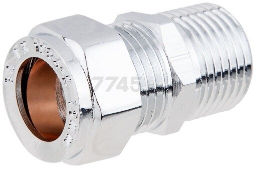 Ниппель 15x1/2" с наружной резьбой AV Engineering (AVE195001)