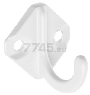 Крючок для одежды STARFIX №25 белый (SMP-74243-1)