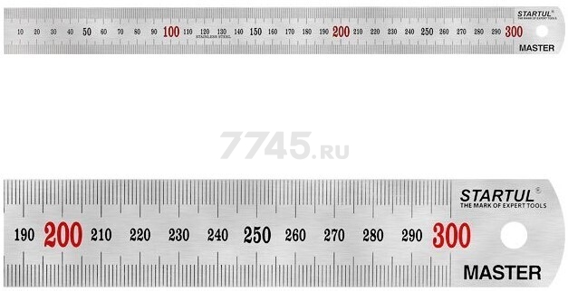 Линейка измерительная 300 мм STARTUL Master ST3500-030 - Фото 3