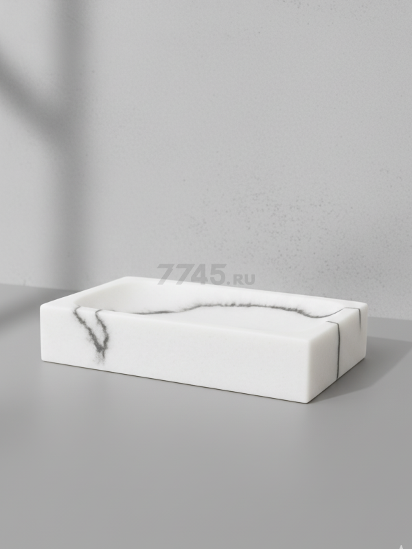Мыльница PERFECTO LINEA Marble (35-000004) - Фото 4