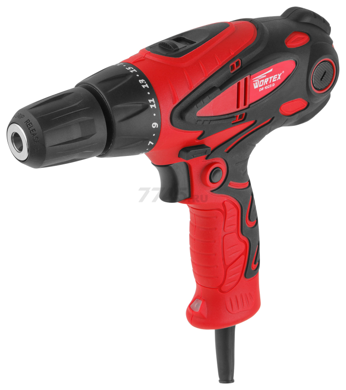 Дрель-шуруповерт сетевая WORTEX DR 1023 D (DR1023D0029)