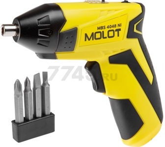 Отвертка аккумуляторная MOLOT MBS 4048 Ni (MBS4048Ni00011) - Фото 2