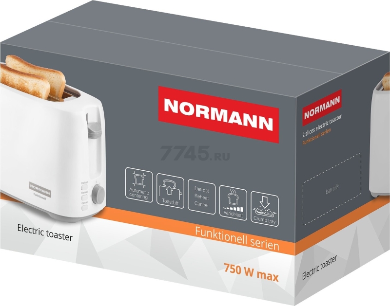 Тостер NORMANN AST-035 - Фото 12
