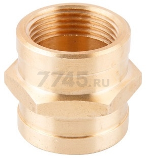 Муфта латунная внутренняя-внутренняя 3/4" AV ENGINEERING (AVE302002)