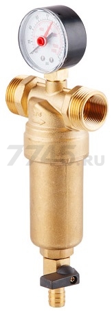 Фильтр магистральный самопромывной AV ENGINEERING 3/4" 100 мкм с манометром (AVE115702) - Фото 8