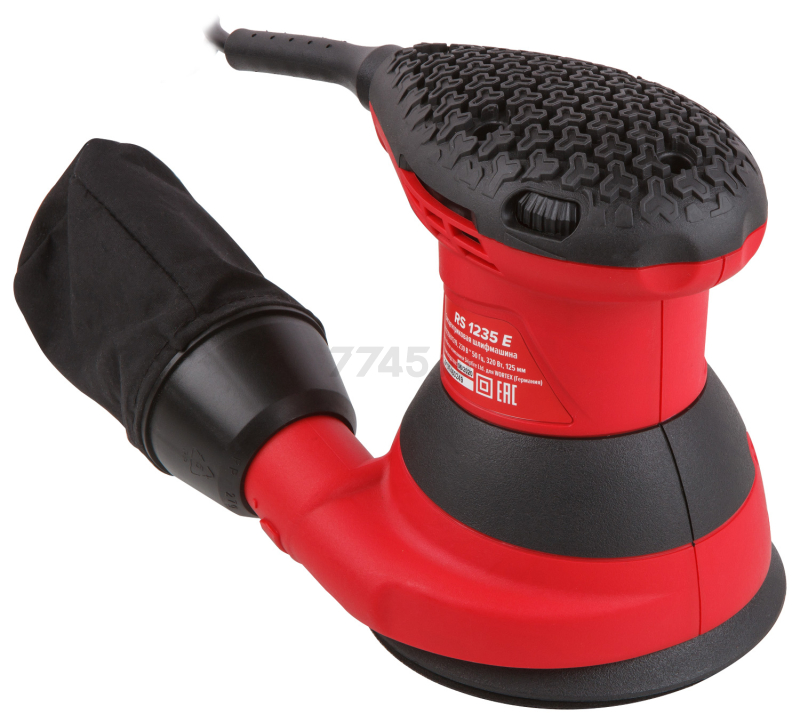 Шлифмашина эксцентриковая (орбитальная) WORTEX RS 1235 E (RS1235E01319) - Фото 9