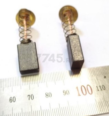 Щетки угольные для бороздодела Bull MJ 1501 BULL 2 штуки (Z1R-ZK6-150-11)