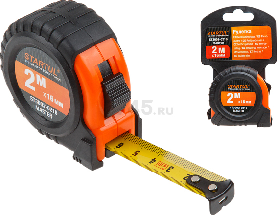 Рулетка 2 м STARTUL Master ST3002-0216