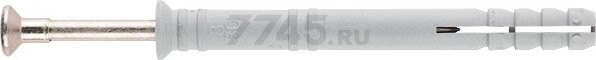 Дюбель-гвоздь 10х120 мм полипропилен потай STARFIX 50 штук (SM-44974-50)