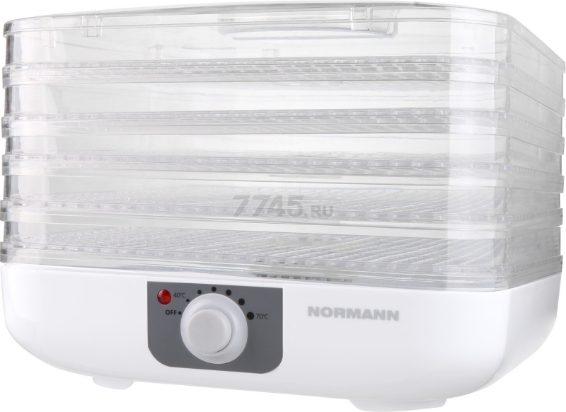 Сушилка для овощей и фруктов NORMANN AFD-903 - Фото 10