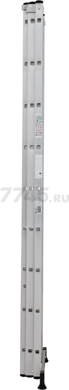 Лестница алюминиевая трехсекционная 552 см НОВАЯ ВЫСОТА NV1230 (1230309) - Фото 19