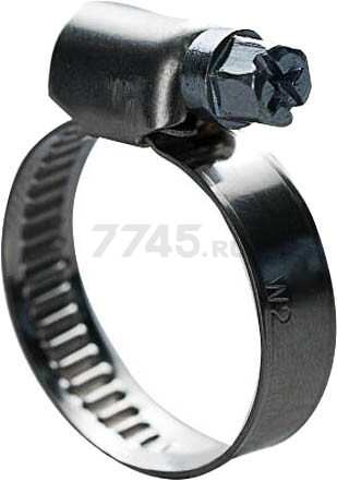 Хомут червячный 60-80 мм нержавеющая сталь W2 STARFIX (SMP-18012-1)