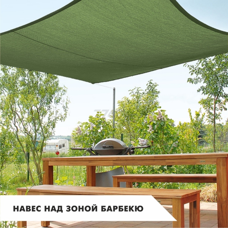 Сетка фасадная затеняющая 35% LIHTAR Mini 3х5 м (4814273004247) - Фото 7