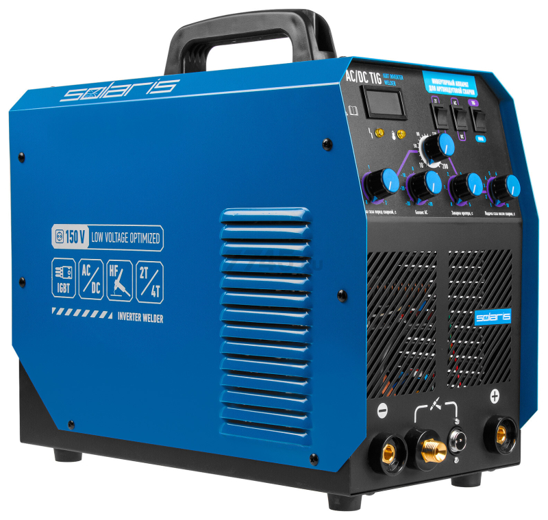 Инвертор сварочный SOLARIS TIG-220 AC/DC (TIG-220ACDC) - Фото 8