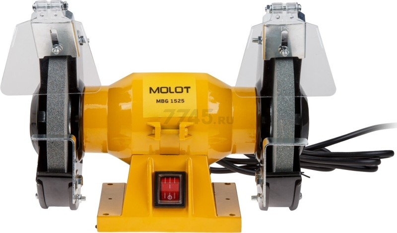 Станок точильный (точило) MOLOT MBG 1525 (MBG152500027) - Фото 3