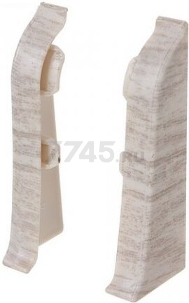 Заглушка для плинтуса ABERHOF ABF60 3921 дуб мадейра 1 пара