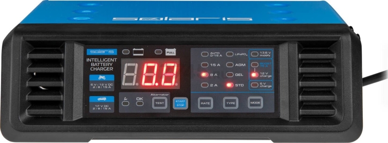 Устройство зарядное SOLARIS CH-161 Digital (CH161D11) - Фото 6