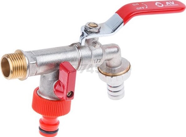 Кран шаровой садовый 1/2" AV ENGINEERING (AVE167003)