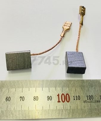 Щетки угольные для болгарки WORTEX AG 2326-3, AG 2326-2 2 штуки (AG5801C-40)