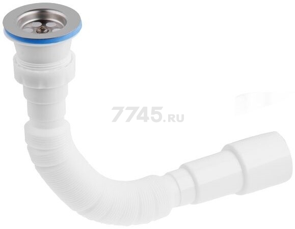 Сифон гофрированный выпуск D64 гибкая труба 1 1/2"х40/50 AV ENGINEERING (AVE129781)