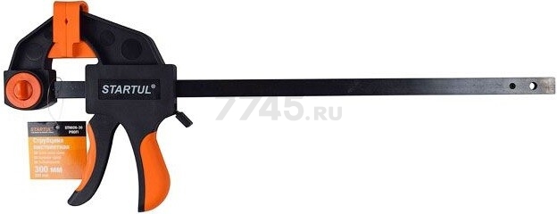 Струбцина быстрозажимная (пистолетная) 300х60 мм STARTUL Profi (ST9026-30)