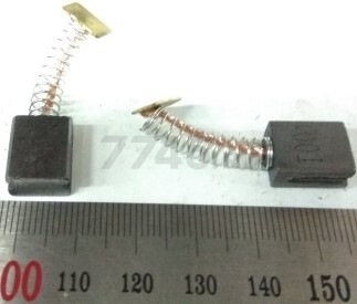 Щетки угольные для циркулярной пилы Molot, WORTEX 2 штуки (M1Y-DU15-160-19)