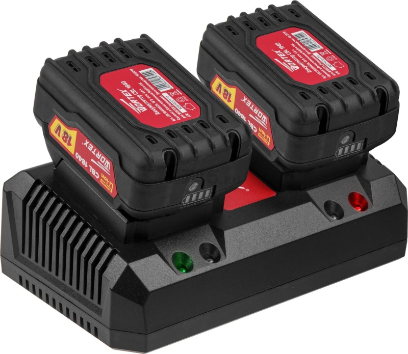 Зарядное устройство 18В WORTEX FC 2115-2 XLT (0329182) - Фото 4