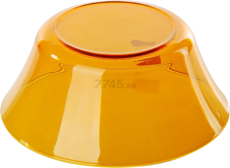 Салатник стеклянный DURALEX Lys 105 мм Amber (2006DF06A1111) - Фото 3