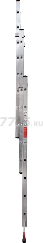 Лестница алюминиевая трехсекционная 484 см НОВАЯ ВЫСОТА NV323 (3230308) - Фото 15