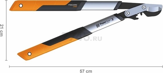 Сучкорез FISKARS LX92 PowerGear X малый (1020186) - Фото 8