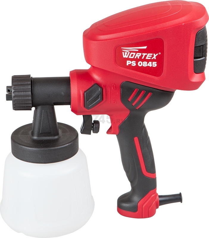 Краскораспылитель электрический WORTEX PS 0845 (PS084502911) - Фото 2