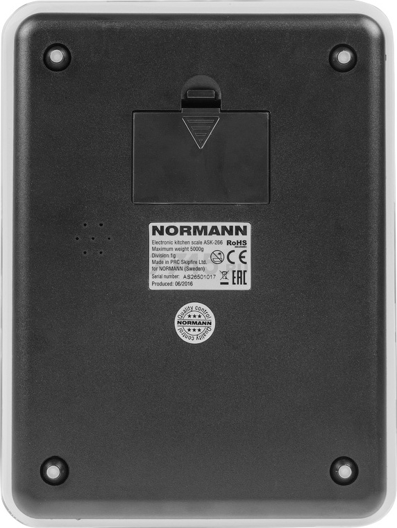 Весы кухонные NORMANN ASK-266 - Фото 15