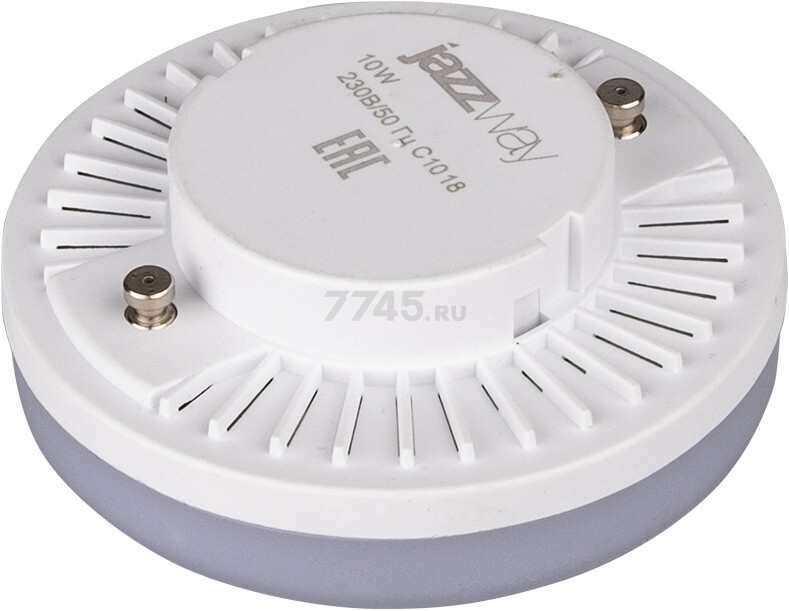 Лампа светодиодная GX53 JAZZWAY Pled power таблетка 10 Вт 5000К (1029089) - Фото 2