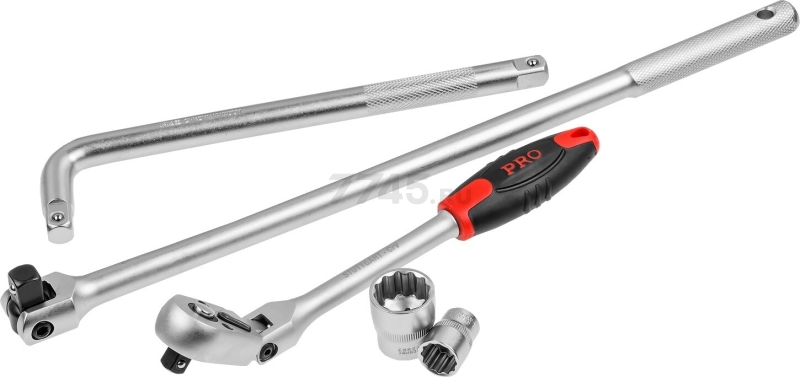 Набор инструментов 1/4", 3/8", 1/2" 6 граней 142 предмета PRO STARTUL Stuttgart (PRO-142S) - Фото 16