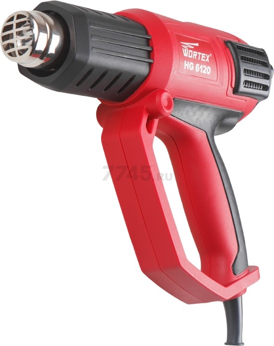 Фен строительный (термовоздуходувка) WORTEX HG 6120 (HG6120TK0811) - Фото 4