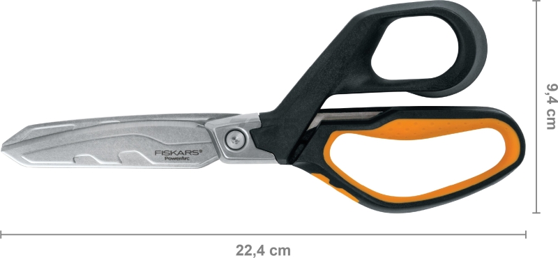 Ножницы для тяжелых работ 224 мм FISKARS PowerArc (1027204) - Фото 8