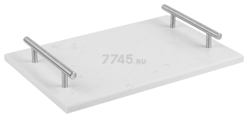 Блюдо из мрамора с ручками PERFECTO LINEA 30х20 см (28-325225) - Фото 4