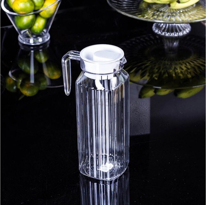 Кувшин стеклянный PERFECTO LINEA Diamond с крышкой 1 л (34-110100) - Фото 3