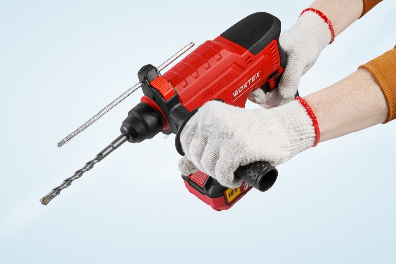 Перфоратор аккумуляторный WORTEX CRH 1820-2 XLT SOLO (0329284) - Фото 9